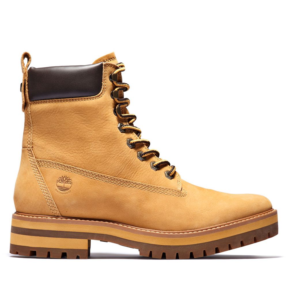 Bocanci De Zapada Timberland Barbati Maro - Courma Guy Waterproof - Romania - BSACKZ157